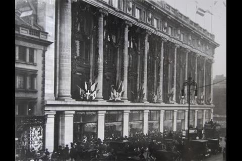 March 15, 1909: Named after its founder, Harry Gordon Selfridge, Selfridge & Co. opened its doors on Oxford Street on 15 March 1909.